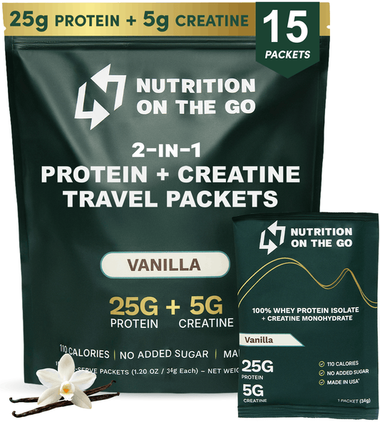 Whey Protein Isolate with Creatine | Single-Serve Packets